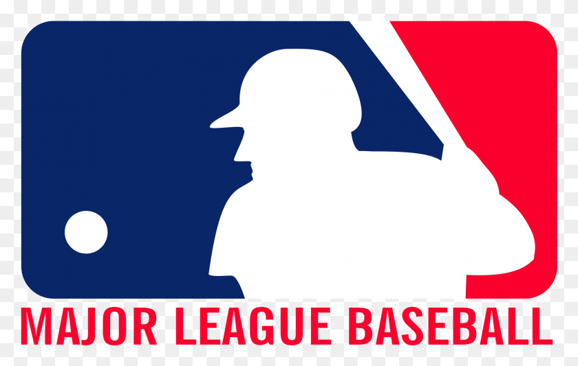 1811x1100 Major League Baseball Logo, Text, Outdoors Descargar Hd Png