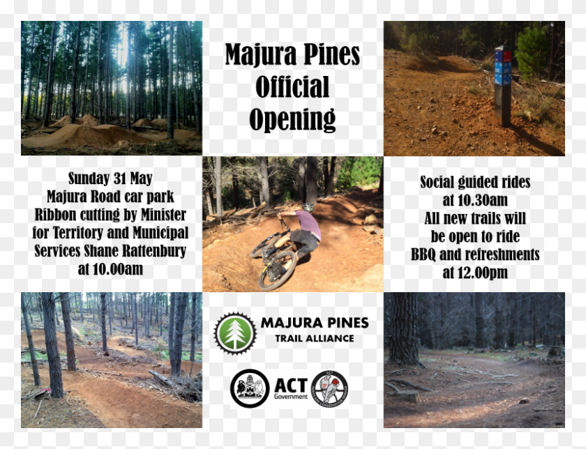 800x599 Majura Pines Trail Alliance And Act Parks And Conservation Australian Capital Territory Legislative Assembly, Vehicle, Transportation, Bicycle HD PNG Download