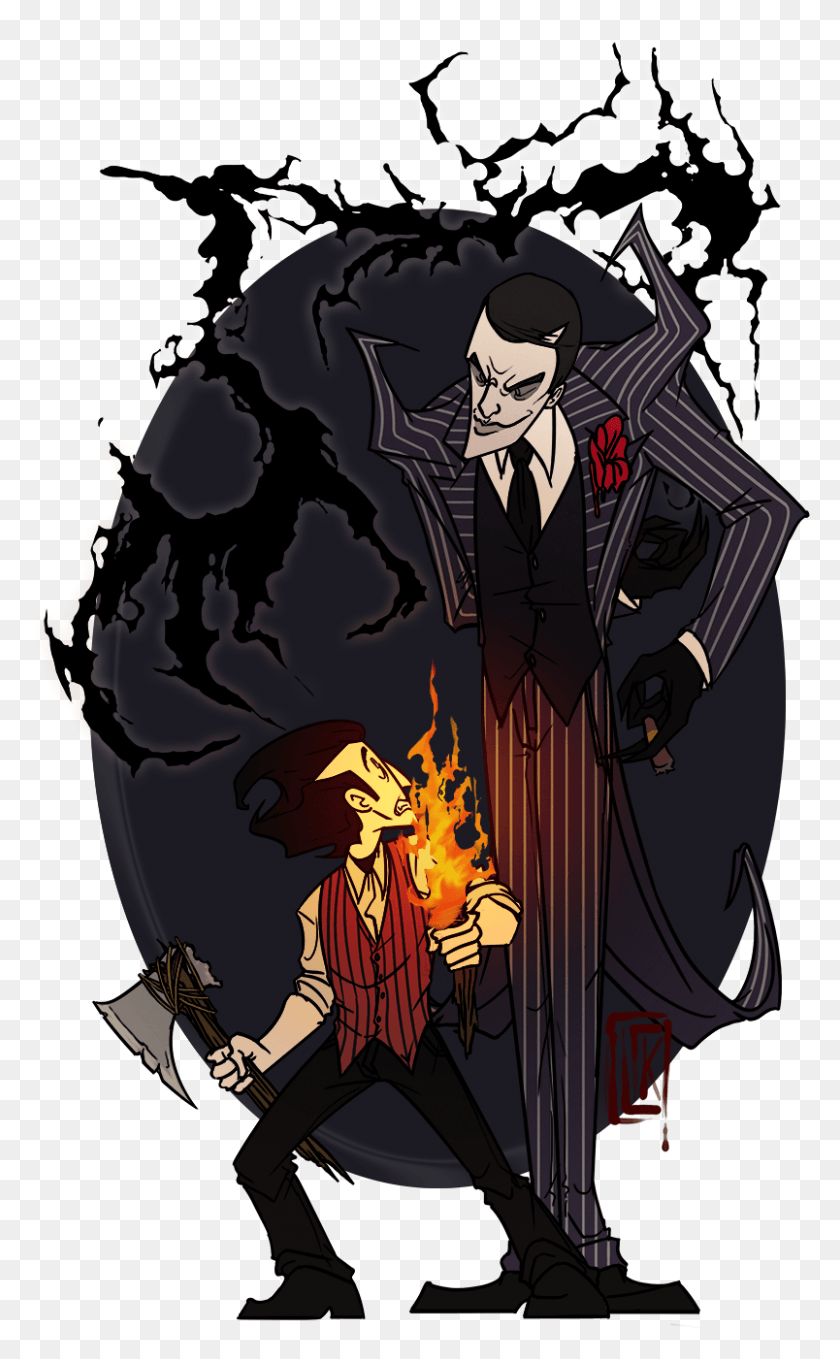 804x1339 Make Deals With Devils Don T Starve Wilson X Maxwell, Performer, Person, Human HD PNG Download