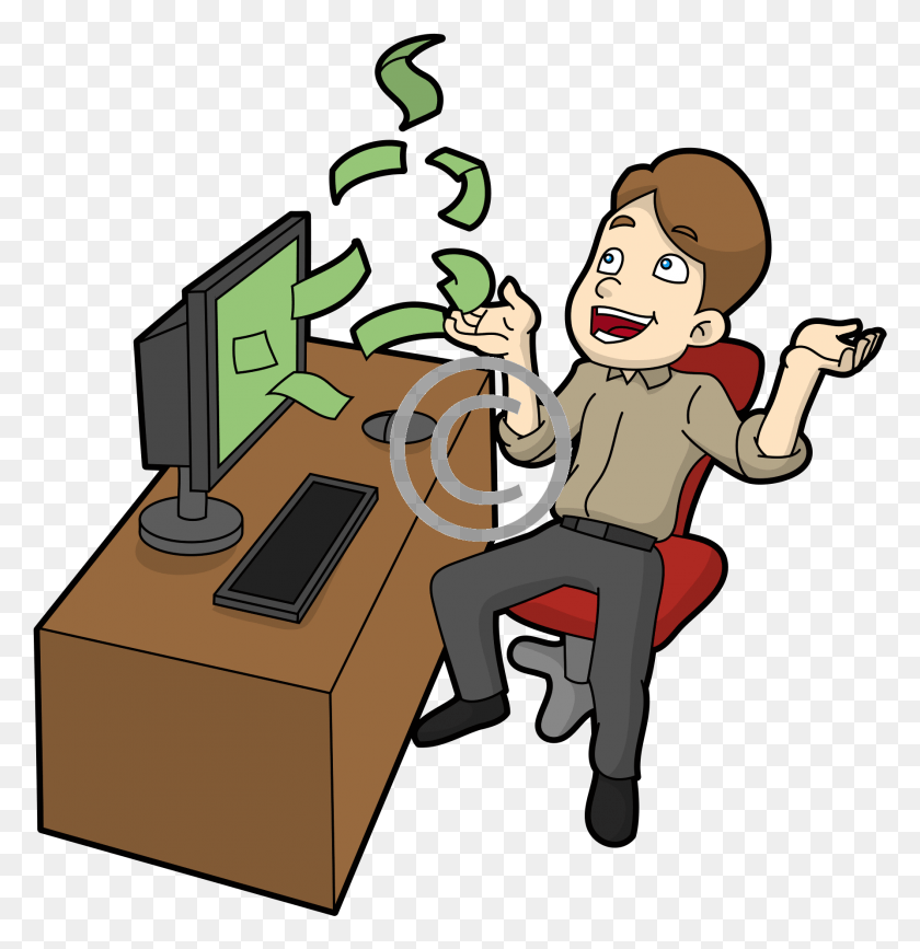 1788x1851 Make Money Online Cartoon, Female, Woman, Video Gaming HD PNG Download
