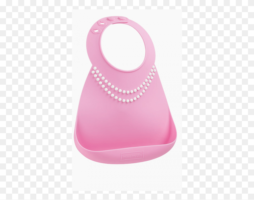 365x601 Make My Day Baby Bib Tiffany Pink W Pearls Силиконовый Мобильный Телефон, Аксессуары, Аксессуар, Торт Ко Дню Рождения Png Скачать