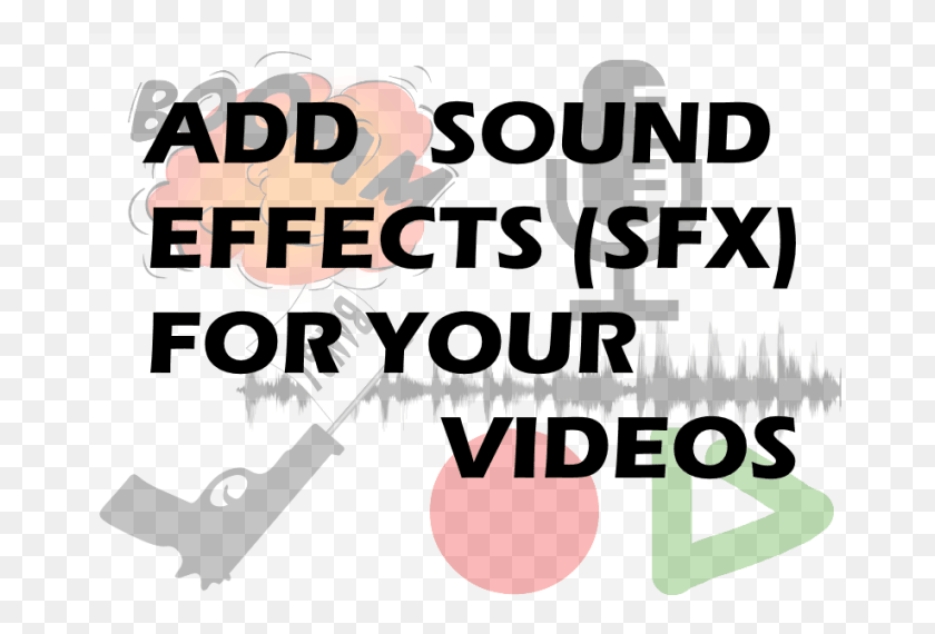 680x510 Make Original Sound Effects For Your Video Use Less Heat And Air, Text, Alphabet, Weapon Descargar Hd Png