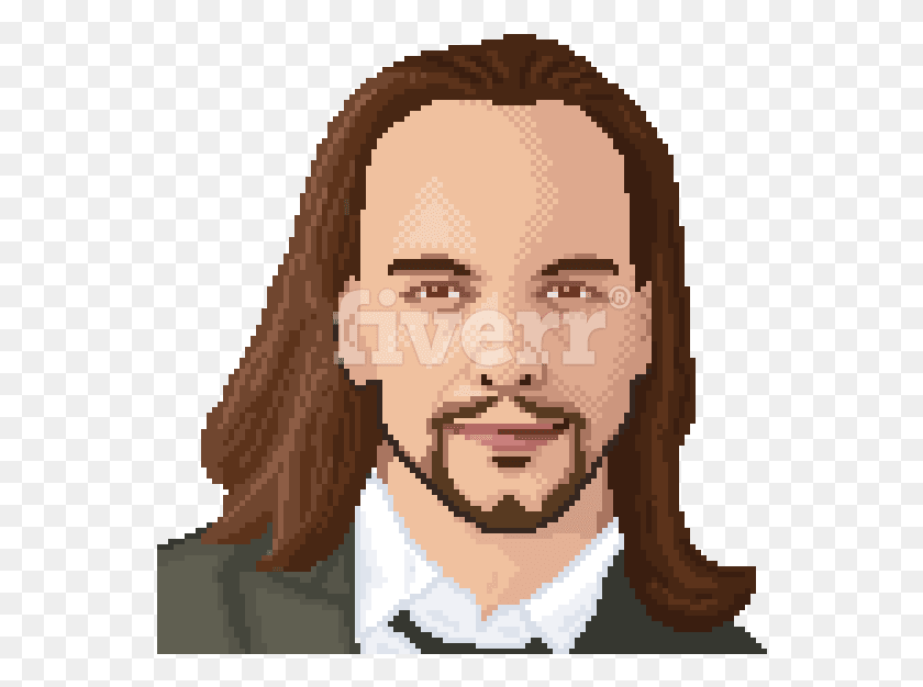 556x566 Make Your Hotline Miami Style Pixel Avatar Illustration, Face, Head, Smile HD PNG Download