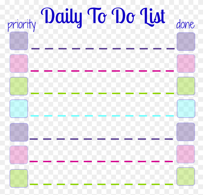 777x744 Make Your Own Daily To Do List Sticky Notes With This Do Notes Printable, Computer Keyboard, Computer Hardware, Keyboard HD PNG Download