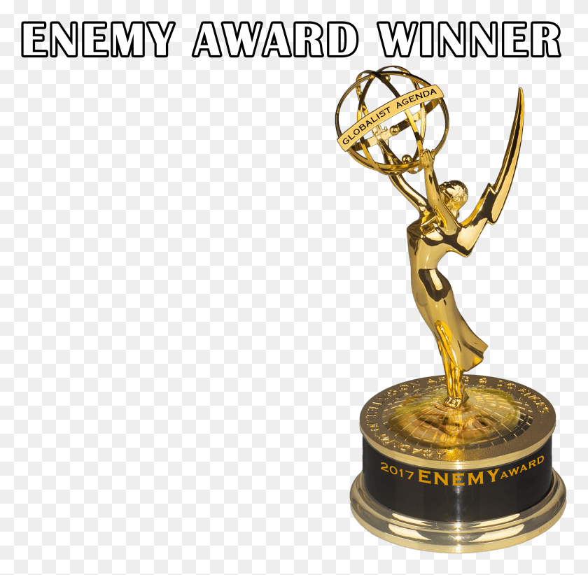 3121x3050 Make Your Own Enemy Award Here39s The Blank Emmy Trophy HD PNG Download