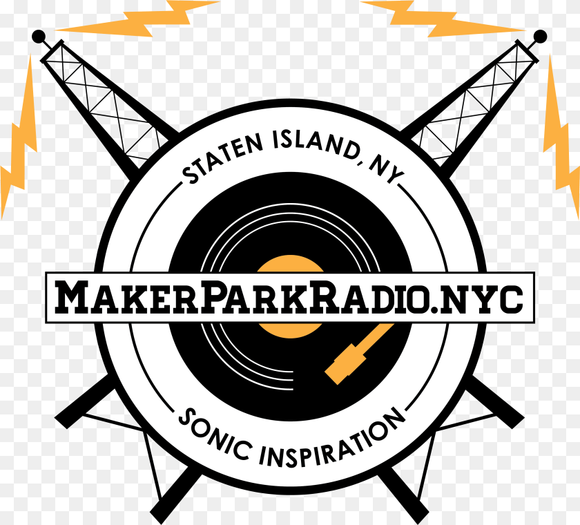 3414x3087 Maker Park Radio, Logo Transparent PNG