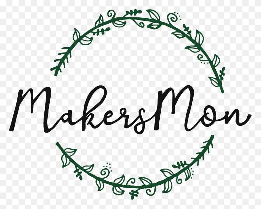3840x3022 Makersmon Etsy Shop Logo Design Calligraphy, Text, Handwriting, Poster HD PNG Download