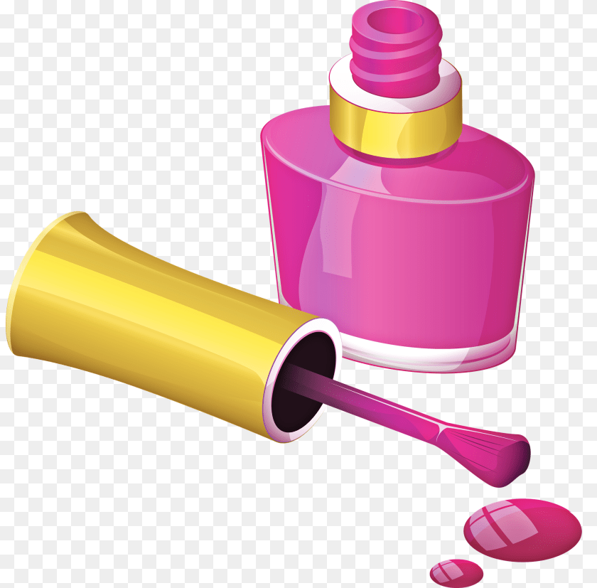 2000x1968 Makeup Clipart Nail Polish, Cosmetics, Tape, Dynamite, Weapon Sticker PNG