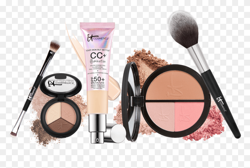 1449x935 Descargar Png Kit De Maquillaje Productos Kit De Maquillaje, Cosméticos, Maquillaje De Cara, Cepillo Hd Png
