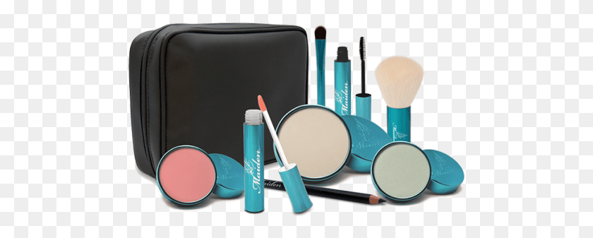 480x277 Descargar Png Kit De Maquillaje Productos De Imágenes Transparentes Pinceles De Maquillaje, Cosméticos, Lápiz Labial, Maquillaje De Cara Hd Png