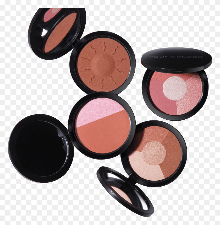 3407x3480 Makeup Overlay Slide 7 Top Left Youngblood Blush HD PNG Download