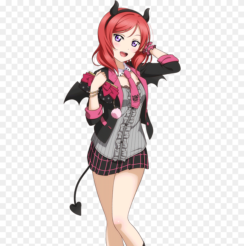 Maki Nishikino Little Devil, Book, Comics, Publication, Woman Transparent PNG