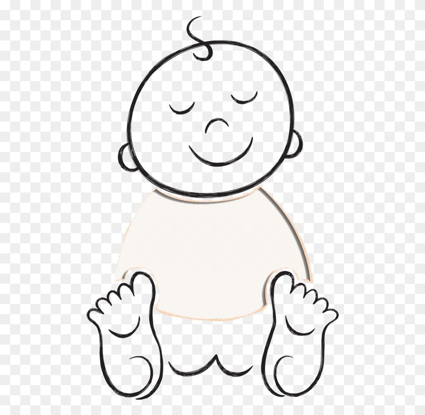 500x759 Making Diaper Changes Faster Cleaner And Easier Line Art, Clothing, Apparel, Toy HD PNG Download