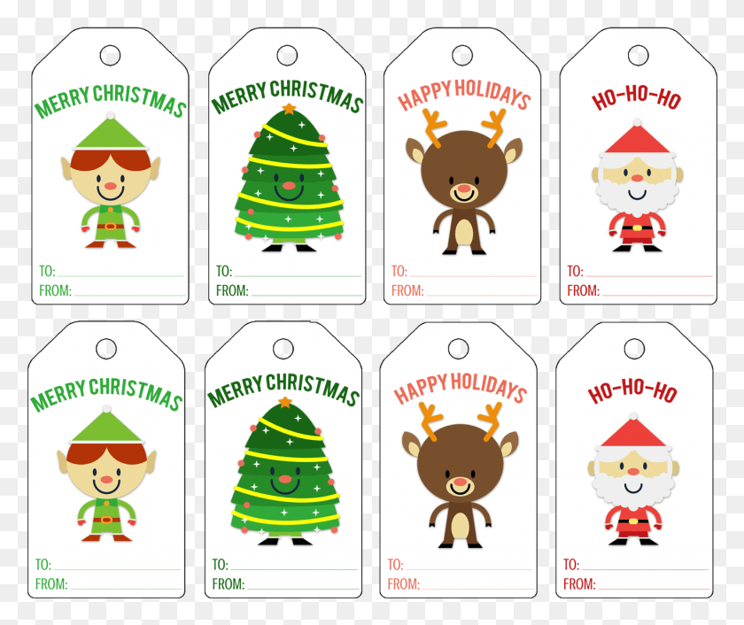 1366x1133 Making Holiday Shopping Easier At Staples With A Free Cartoon Christmas Tags, Plant, Tree, Text HD PNG Download