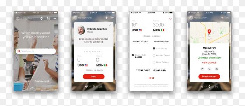 1921x751 Making It Easier To Connect With Loved Ones Around Moneygram Mobile App, Text, Mobile Phone, Phone HD PNG Download