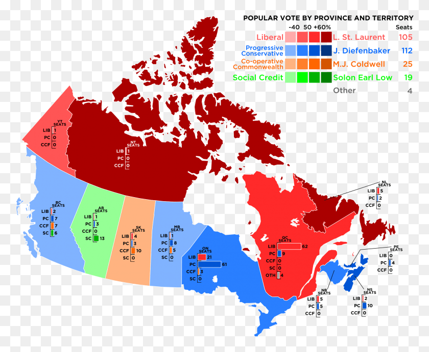 1963x1589 Составление Карт Руководство Политической Партии Карта Канады, Участок, Диаграмма, Атлас Hd Png Скачать
