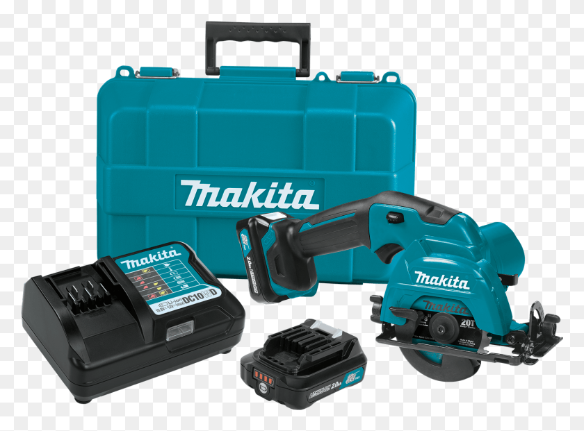 1501x1080 Makita 12v Circular Saw, Machine, Adapter, First Aid HD PNG Download