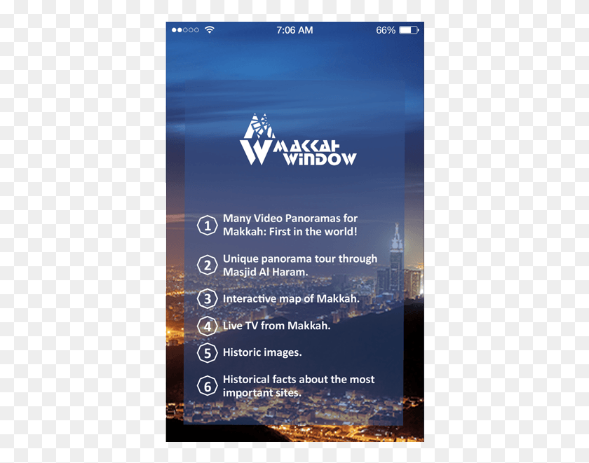 372x601 Descargar Png Makkahwindow App Smartphone, Aire Libre, Naturaleza, Edificio Hd Png