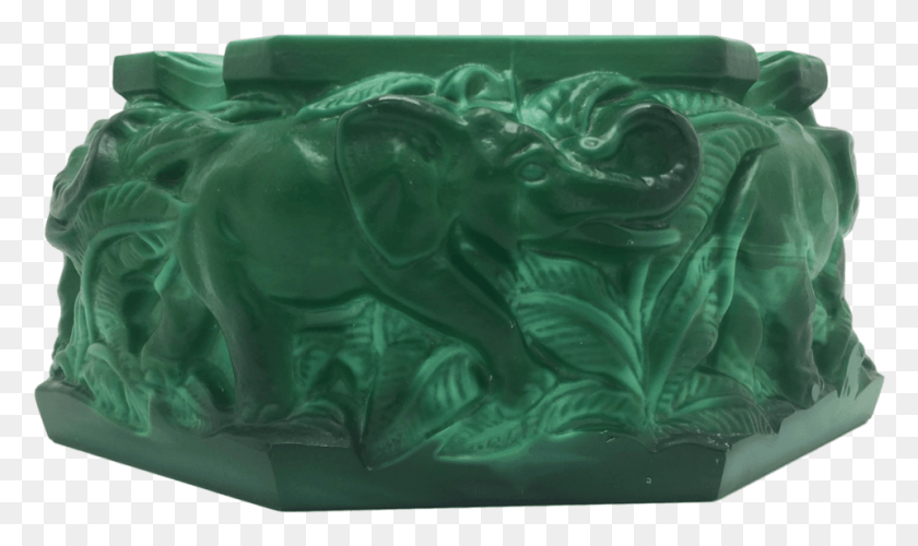 958x541 Malachite Elephant Ashtray In The Style Of Schlevogt Indian Elephant, Jade, Gemstone, Ornament HD PNG Download