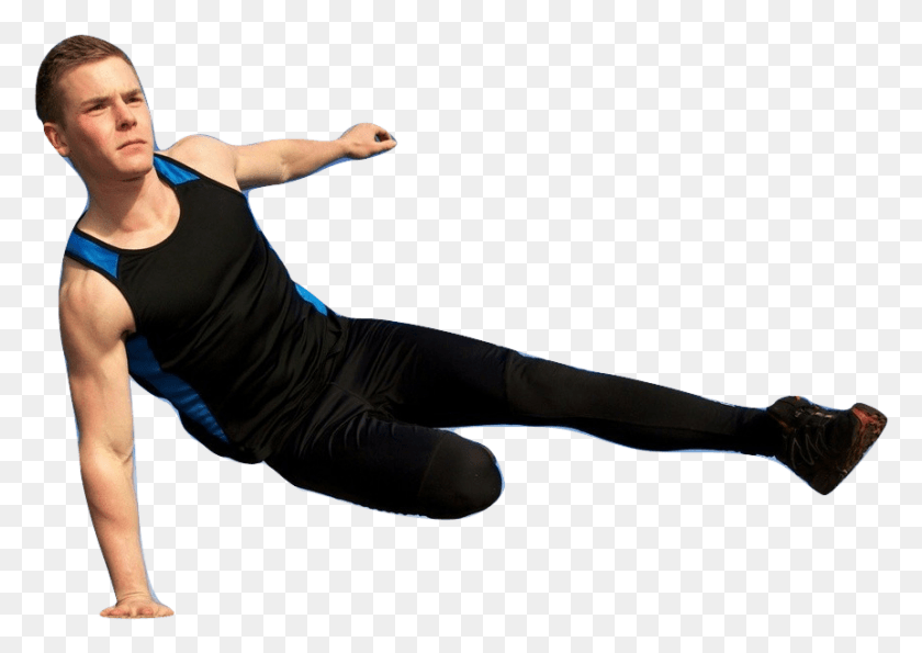 862x592 Male Athlete Jumping Muscular Burnedjc2016 03 23t10 Pilates, Person, Human, Sport HD PNG Download