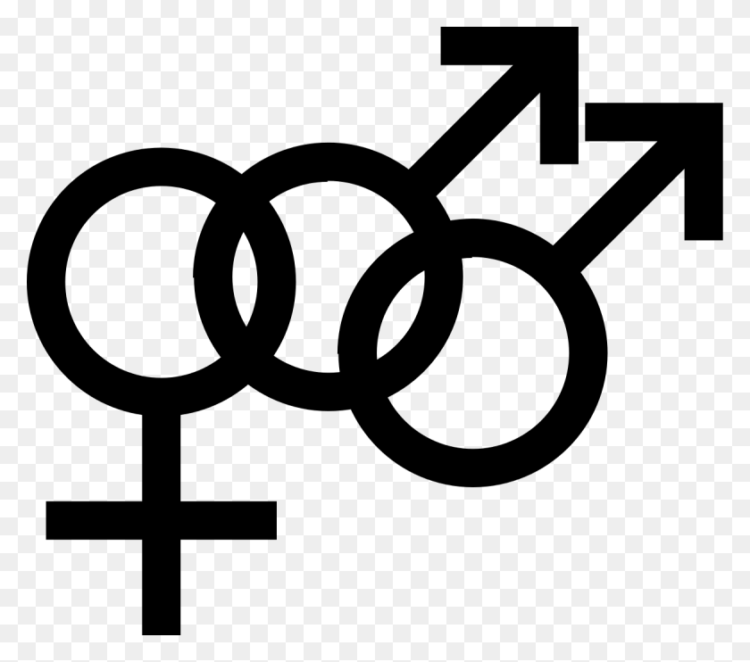 1170x1024 Símbolo De La Bisexualidad Masculina Símbolo Bisexual, Gris, World Of Warcraft Hd Png