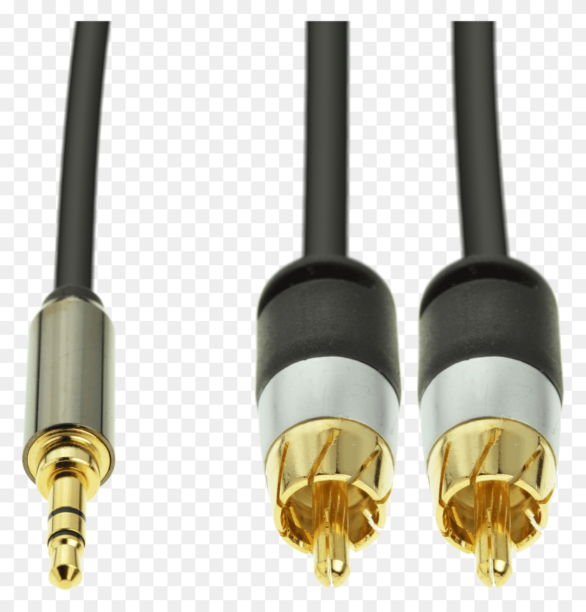 2696x2826 Male To 2 Male Rca Adapter Coaxial Cable, Spire, Tower, Architecture HD PNG Download