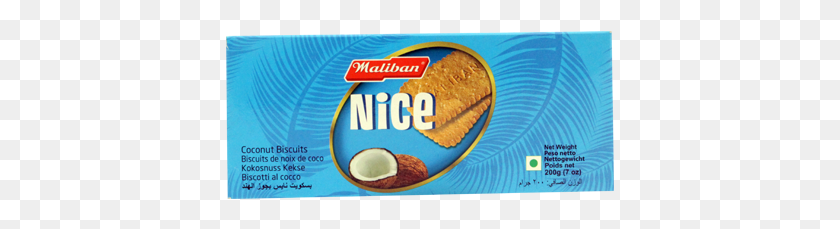 389x169 Maliban Nice Biscuit 200g Ice Cream, Food, Bread, Plant HD PNG Download