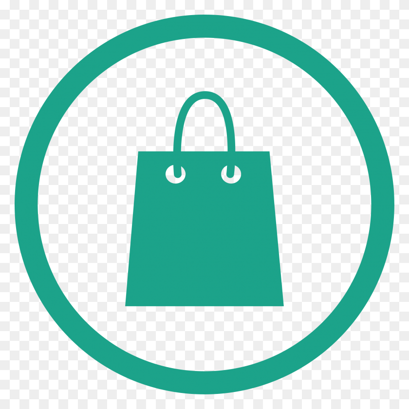 2393x2393 Mall Icon, Bag, Shopping Bag, Handbag HD PNG Download