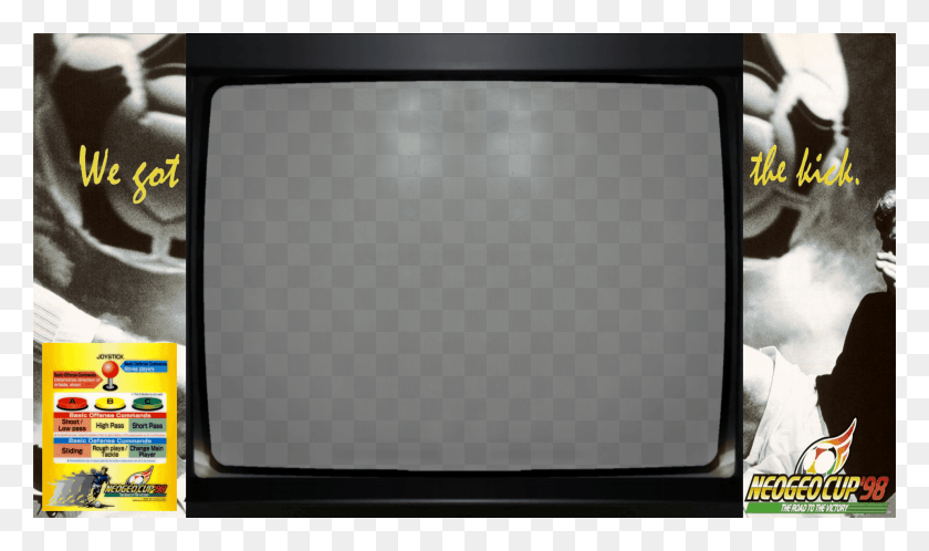1920x1080 Descargar Png Mame Bezels 75 Files Neo Geo Cup 3998 The Road, Monitor, Pantalla, Electrónica Hd Png