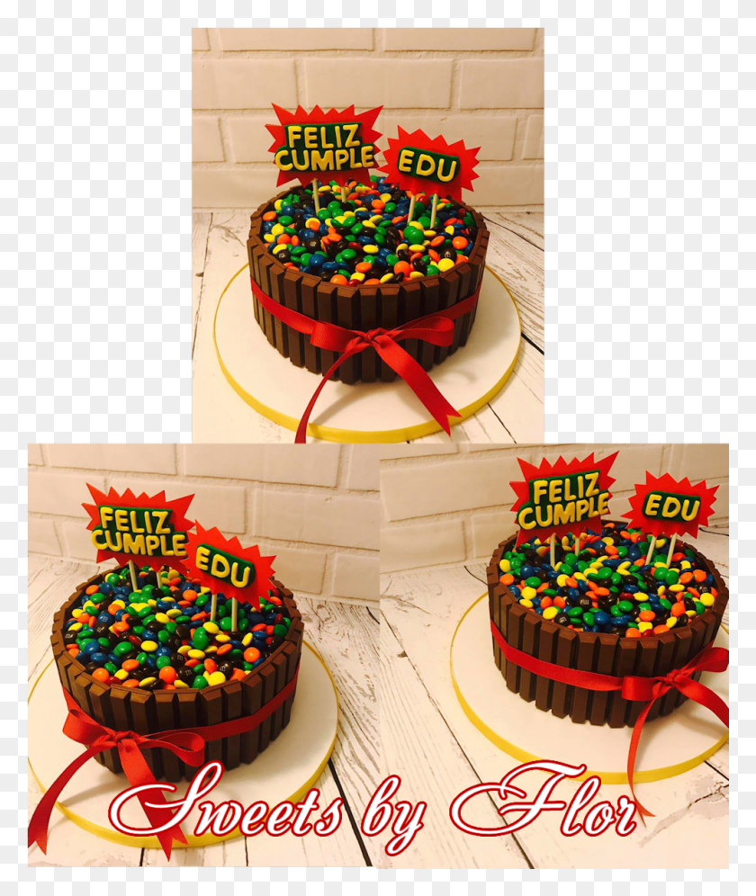 Mampm And Kit Kat Chocolate Cake With Fudge And Ganache Chocolate Cake, Birthday Cake, Cake, Dessert HD PNG Download
