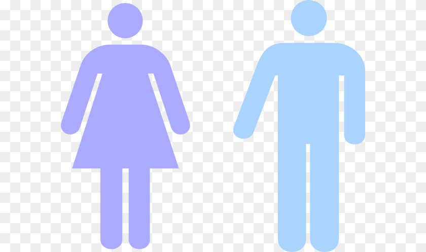 Man And Woman, Sign, Symbol, Road Sign, Person Sticker PNG