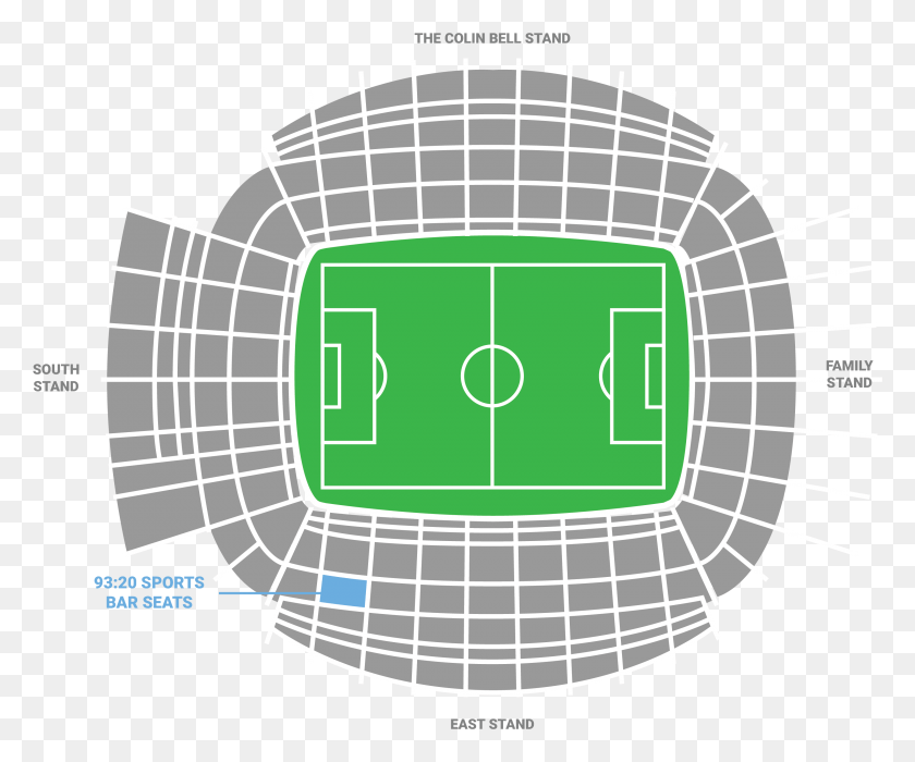 3003x2464 Man City Stadium Plan Manchester City Family Stand, Building, Sport, Sports HD PNG Download