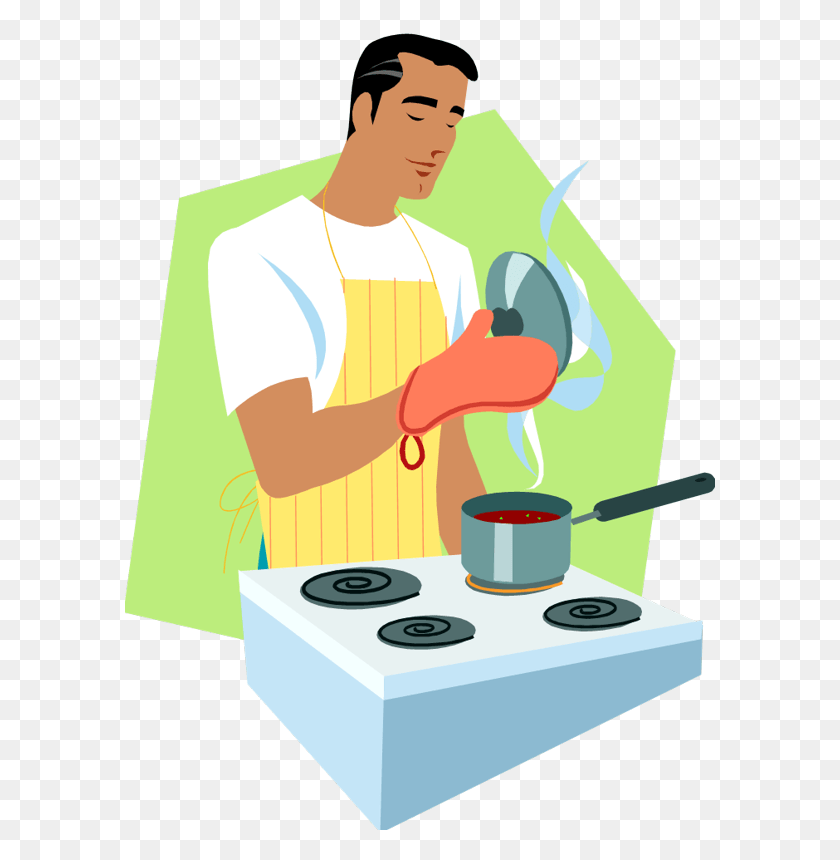 590x800 Man Cooking Cartoon Man Cooking, Person, Human, Washing HD PNG Download