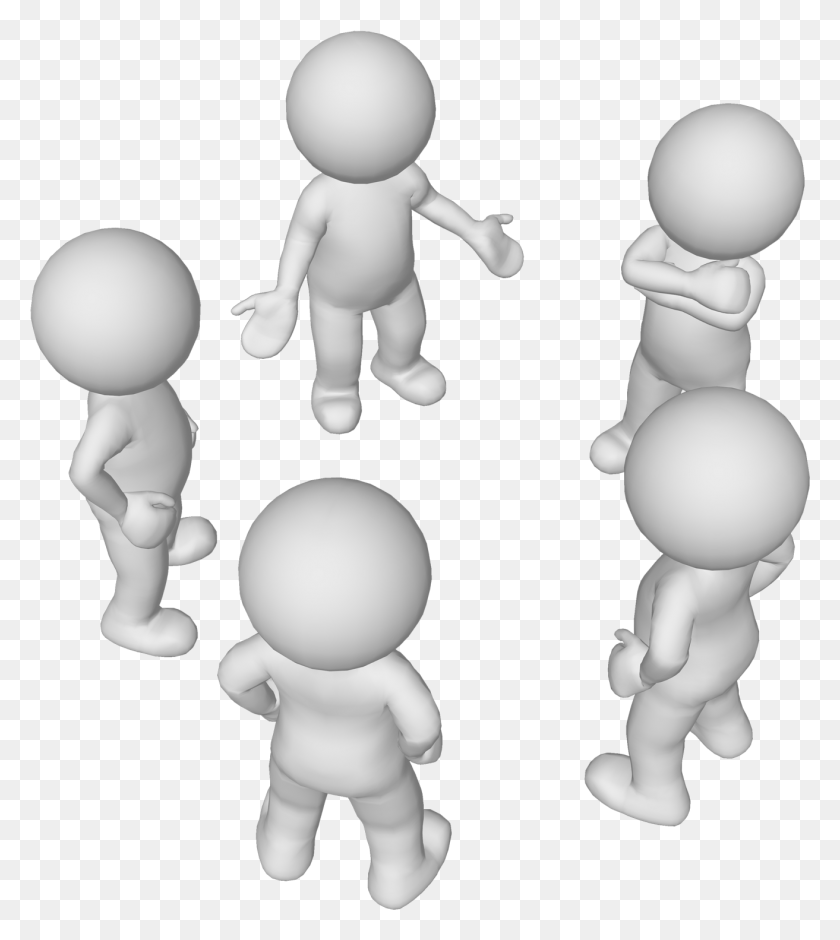 1313x1482 Man Discuss 3d Discussion, Person, Human, Sphere HD PNG Download