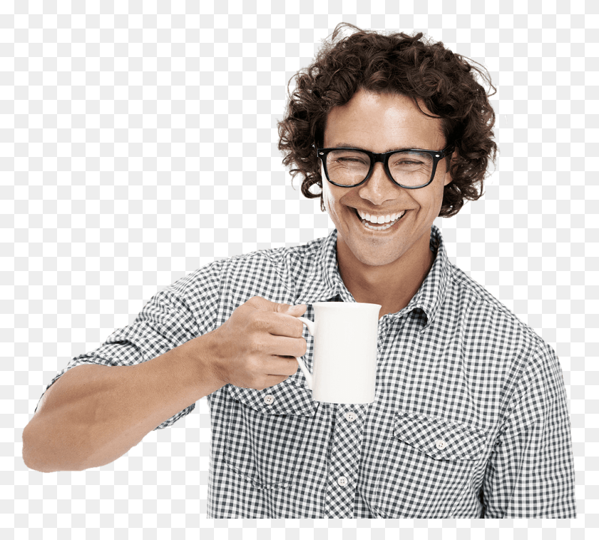 1006x899 Man Drinking Coffee Transparent Background, Person, Human, Coffee Cup HD PNG Download