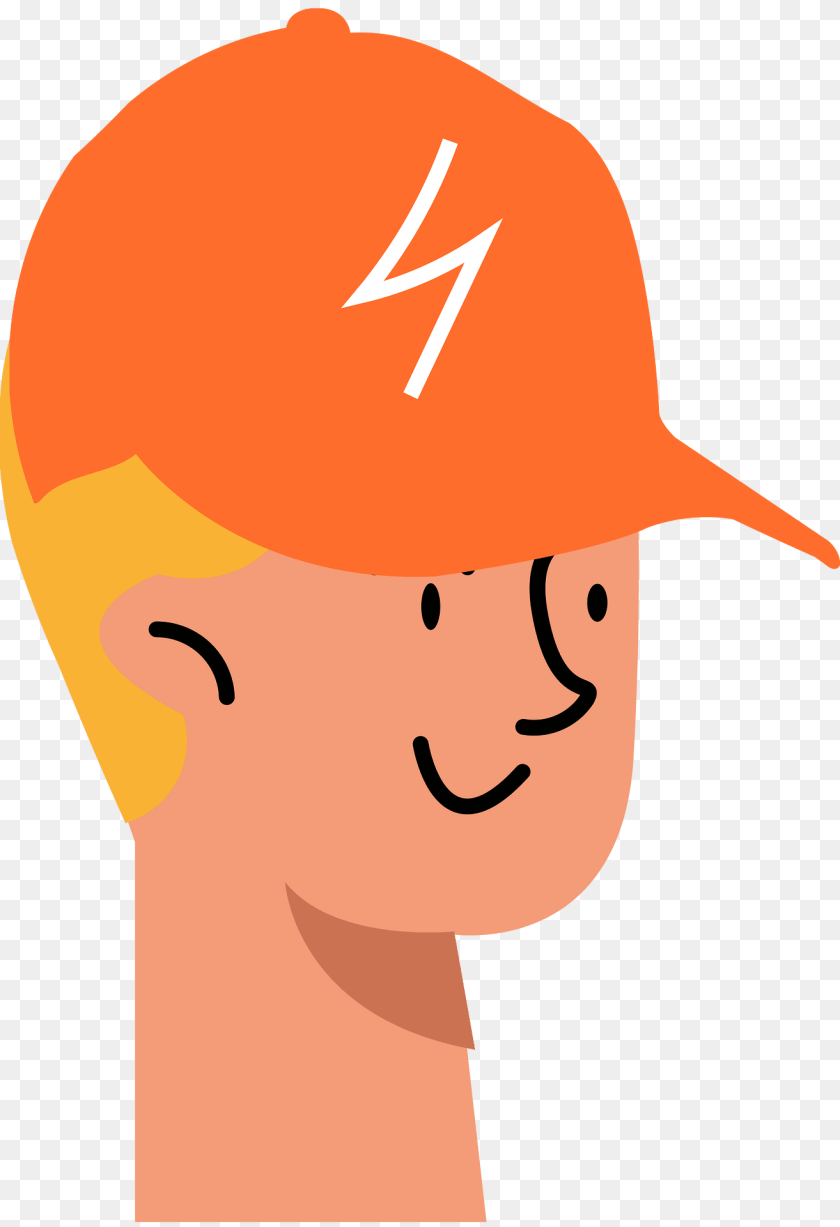Man Head Baseball Cap, Cap, Clothing, Hat Clipart PNG