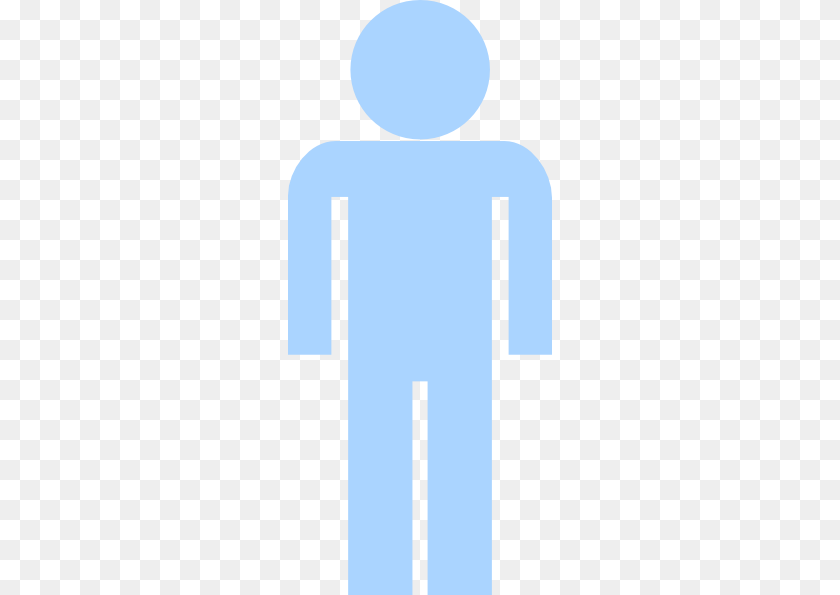 Man Icon Symbol Blue Clip Art, Clothing, Coat, Sign PNG