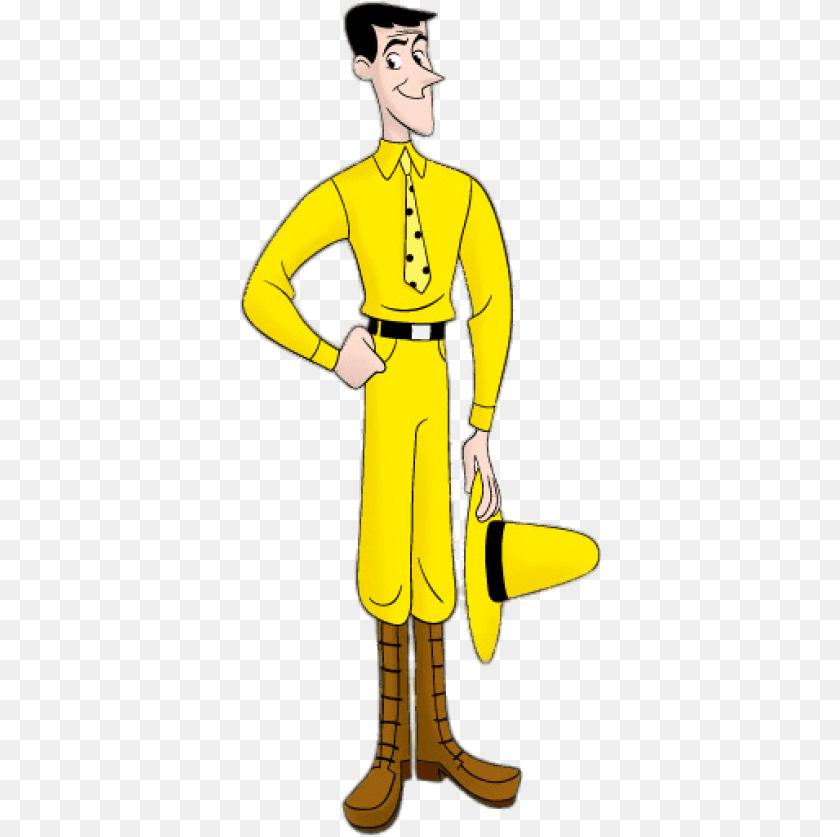 366x837 Man In The Yellow Hat, Adult, Person, Male, Clothing Clipart PNG