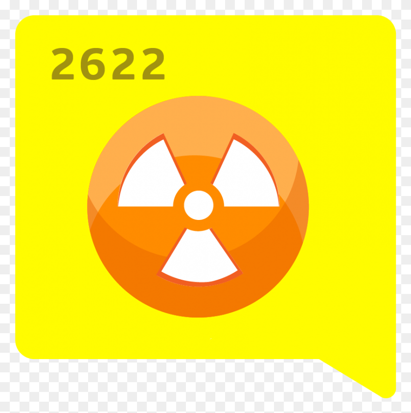 837x841 Man Made Radioactive Superheavy Elements Joined Radioactive, Text, Label, Symbol HD PNG Download