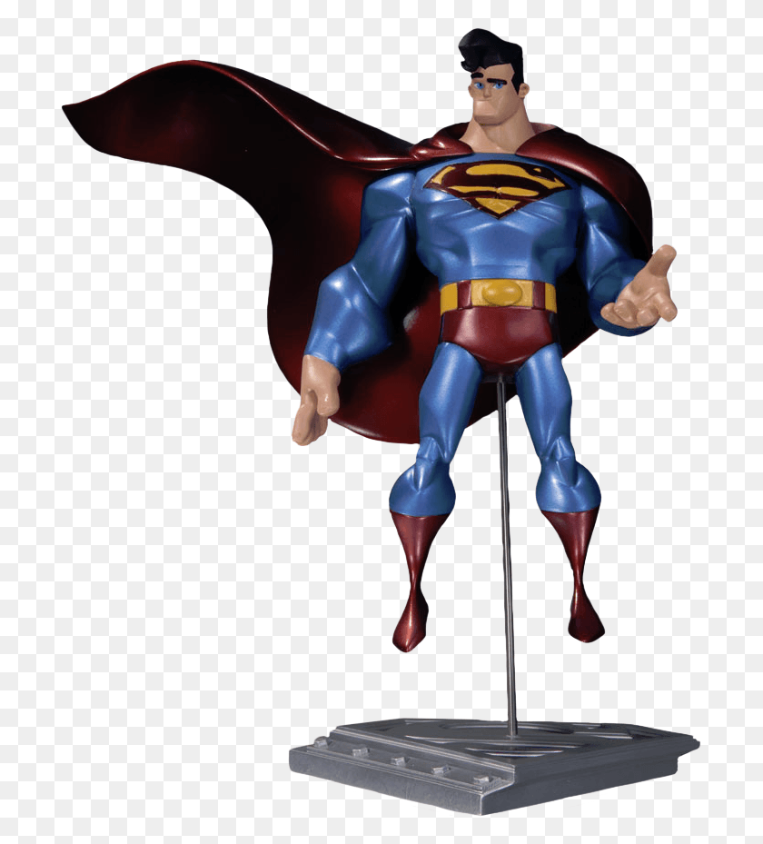 705x869 El Hombre De Acero 9 Estatua De Sean Galloway Superman Sean Cheeks Galloway, Juguete, Persona, Humano Hd Png