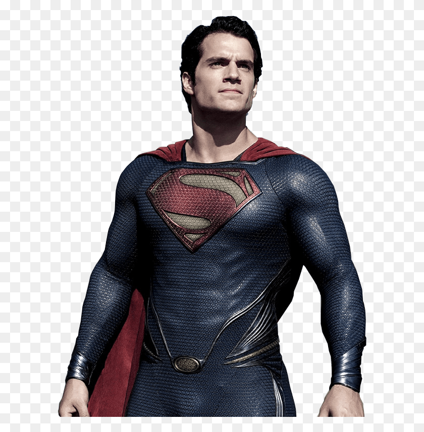 612x797 Man Of Steel Psds Henry Cavill Superman, Person, Human, Sleeve HD PNG Download