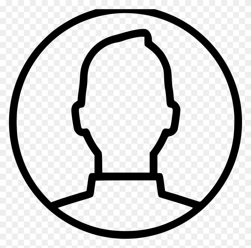 980x966 Man Profile Circle Shape Photo Comments Anonymous User Icon, Light, Ball, Rugby Ball HD PNG Download