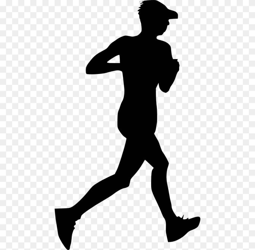 480x825 Man Running Silhouette, Adult, Male, Person Transparent PNG
