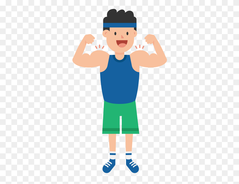 334x588 Man Showing Off Or Flexing Muscles Cartoon Cartoon, Person, Human, Clothing HD PNG Download