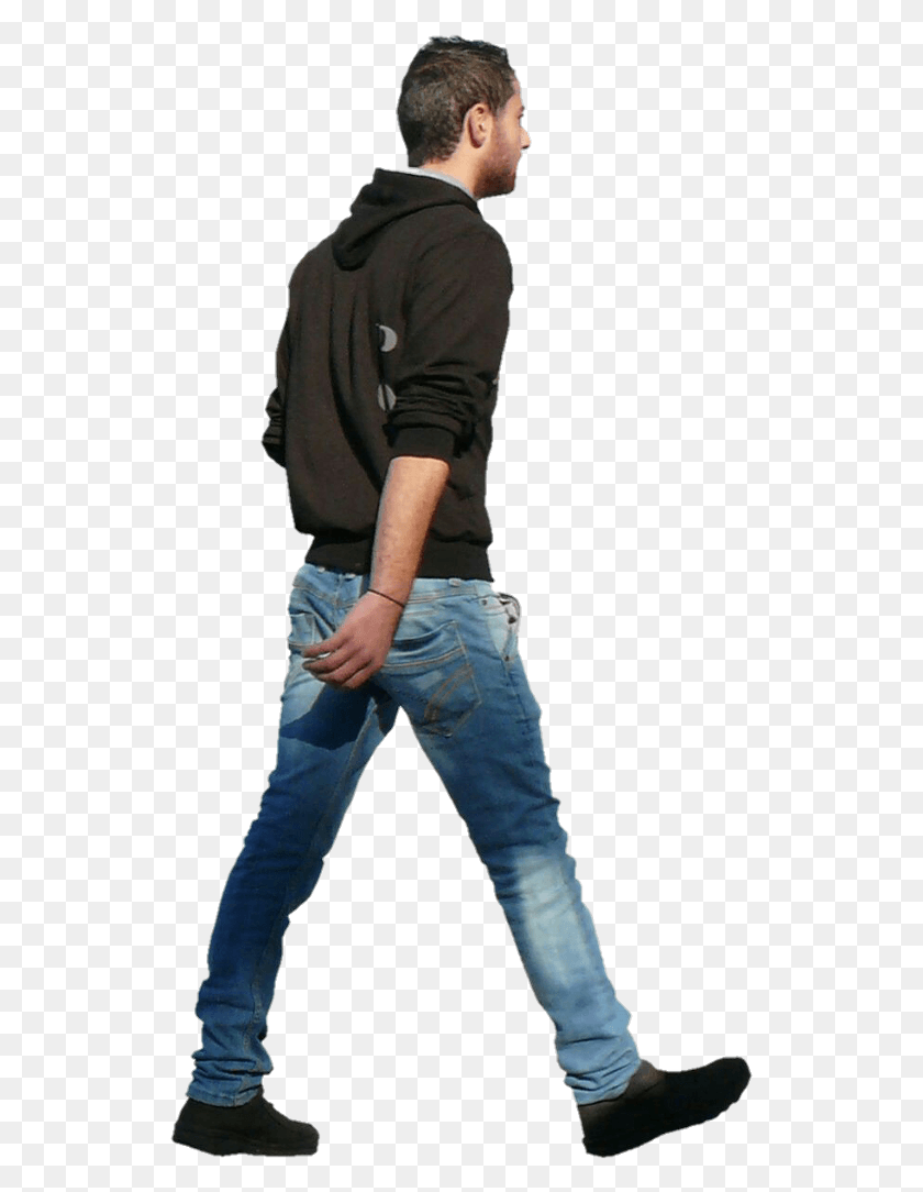 531x1024 Man Sticker Cut Out People Walking, Pants, Clothing, Apparel HD PNG Download