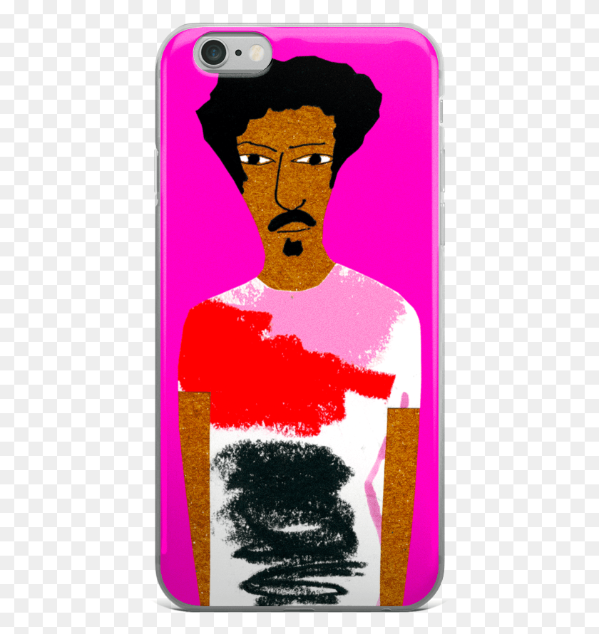 421x830 Man With Red And Pink Mobile Phone Case, Phone, Electronics HD PNG Download