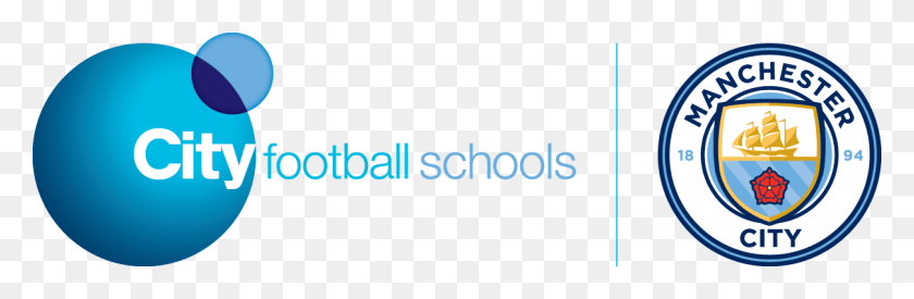 1208x333 Футбольные Школы И Лагеря Манчестер Сити Англия Манчестер, Логотип, Символ, Товарный Знак Png Скачать