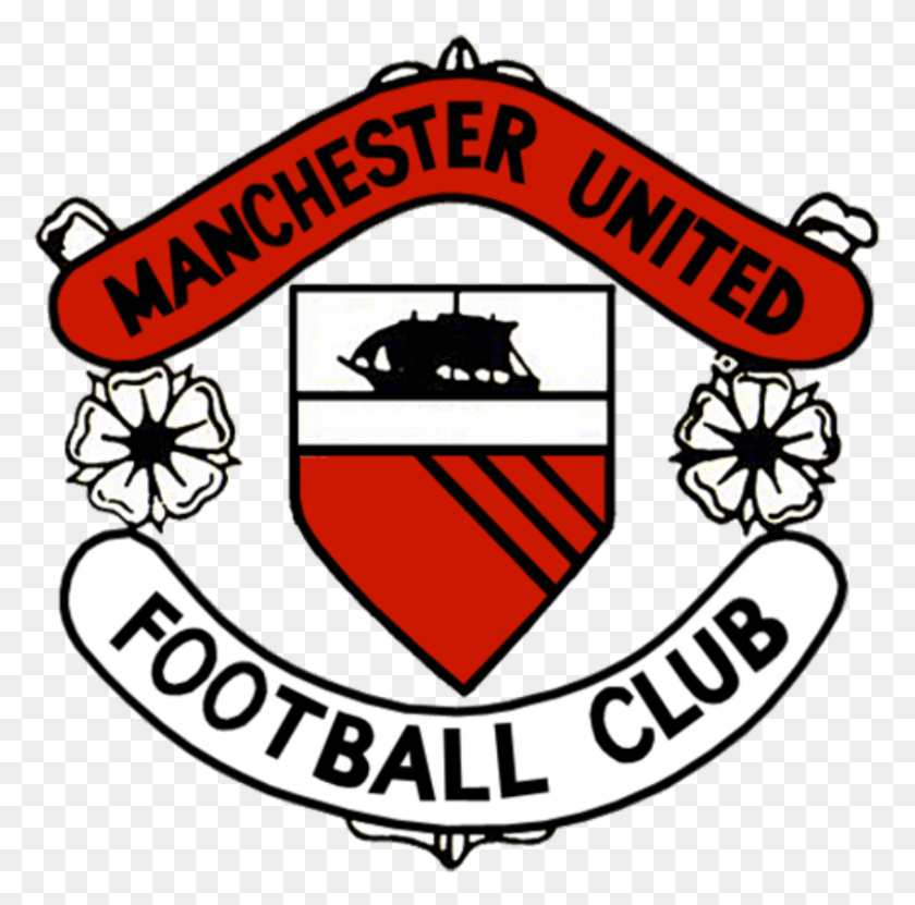 846x837 Значок Манчестер Юнайтед 1960-Х 1972 Старый Значок Манчестер Юнайтед, Символ, Логотип, Товарный Знак Hd Png Скачать
