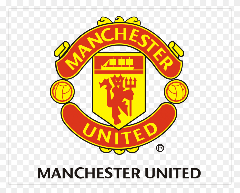 1368x1083 Логотип Манчестер Юнайтед Официальный Логотип Манчестер Юнайтед, Символ, Товарный Знак, Значок Hd Png Скачать