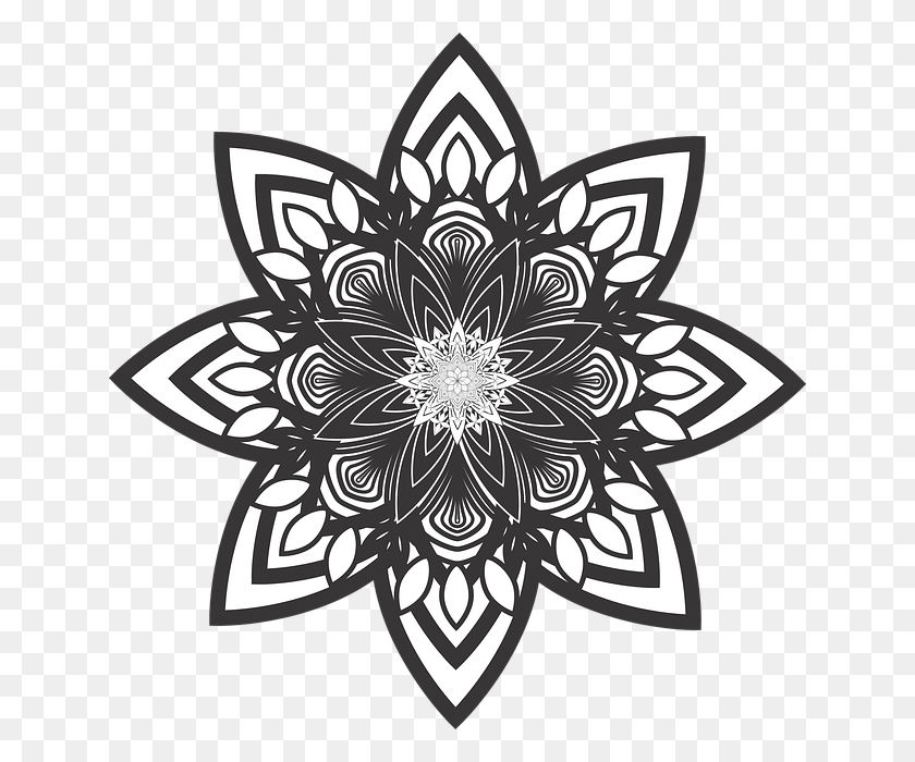 640x640 Descargar Png / Arte De Mandala, Gráficos, Diseño Floral Hd Png
